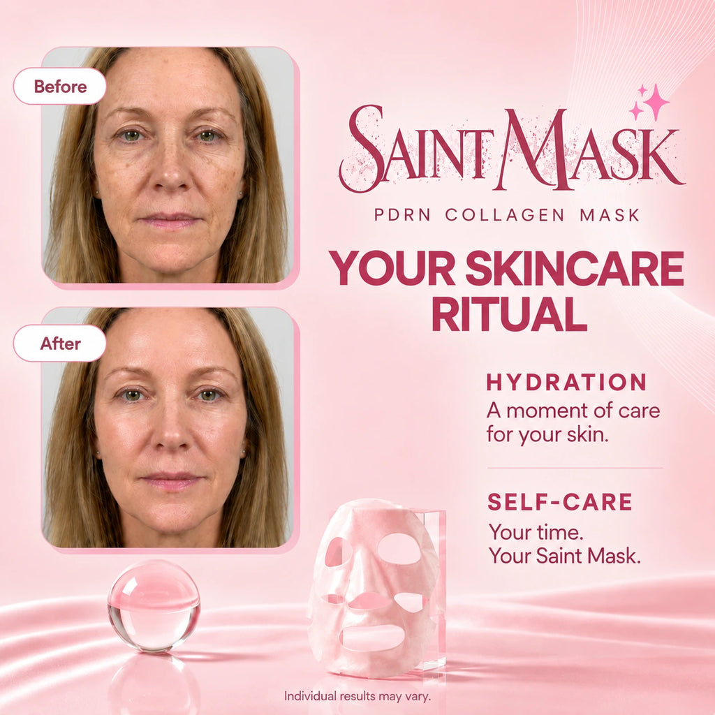Saint Mask™ Salmon PDRN Collagen Face Mask